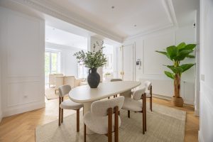 Comedor-Casa-de-lujo-Lagasca-47-Madrid